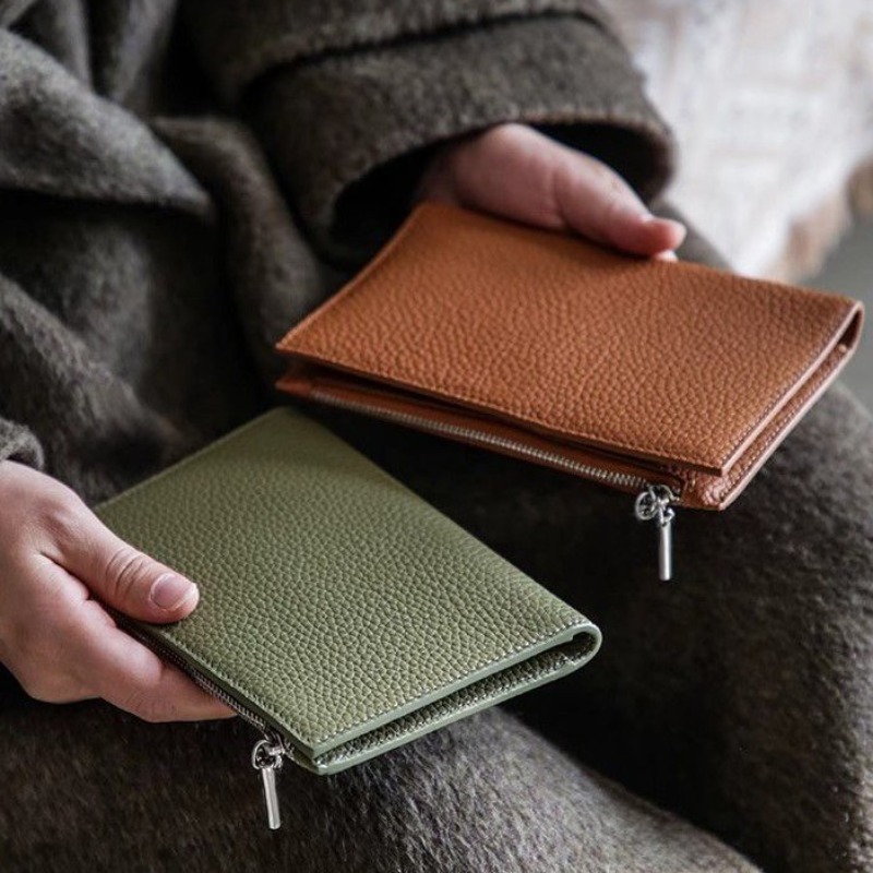 Passport Wallet Rfid - Dompet Paspor Kulit Anti Air, Tempat