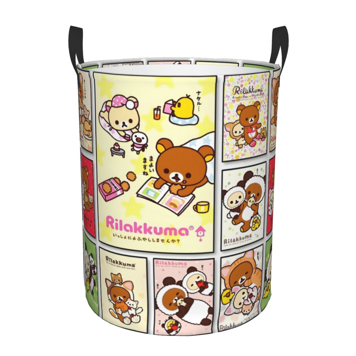 Men Accessories Hamper - Keranjang Cucian Anime Rilakkuma Kartun Kawaii