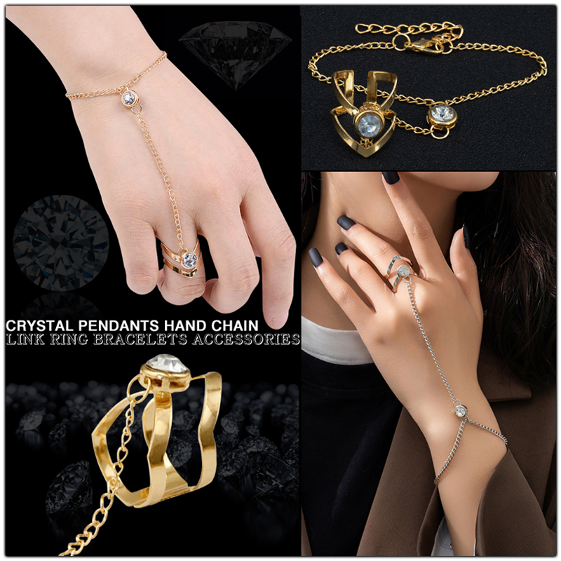 Men'S Accessories Hand Bands - Gelang Jari Tunggal Bentuk Hati Geometris