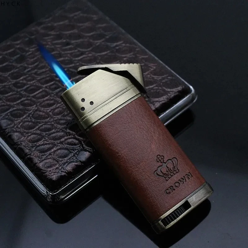 Cigar Cutter Set - Pemantik Api Turbo Logam Gas Butana