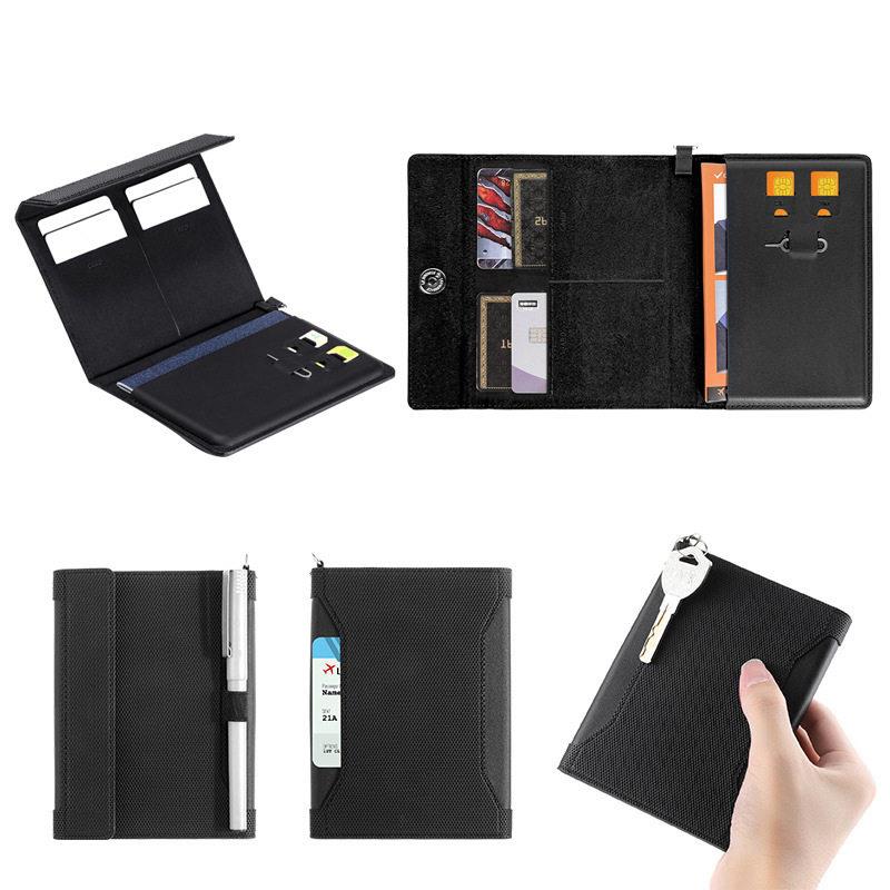 Passport Wallet Rfid - Dompet Paspor Anti-Pencurian RFID, Tempat Tiket