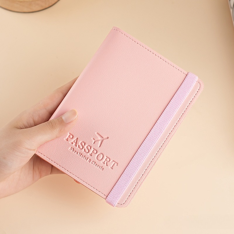 Passport Wallet Rfid - Sampul Paspor Kulit PU, Tempat Dokumen