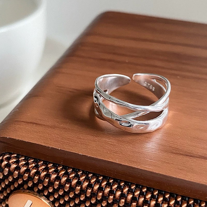 Cincin perak Sterling 925 untu - Men'S Minimalist Accessories ulasan dan harga