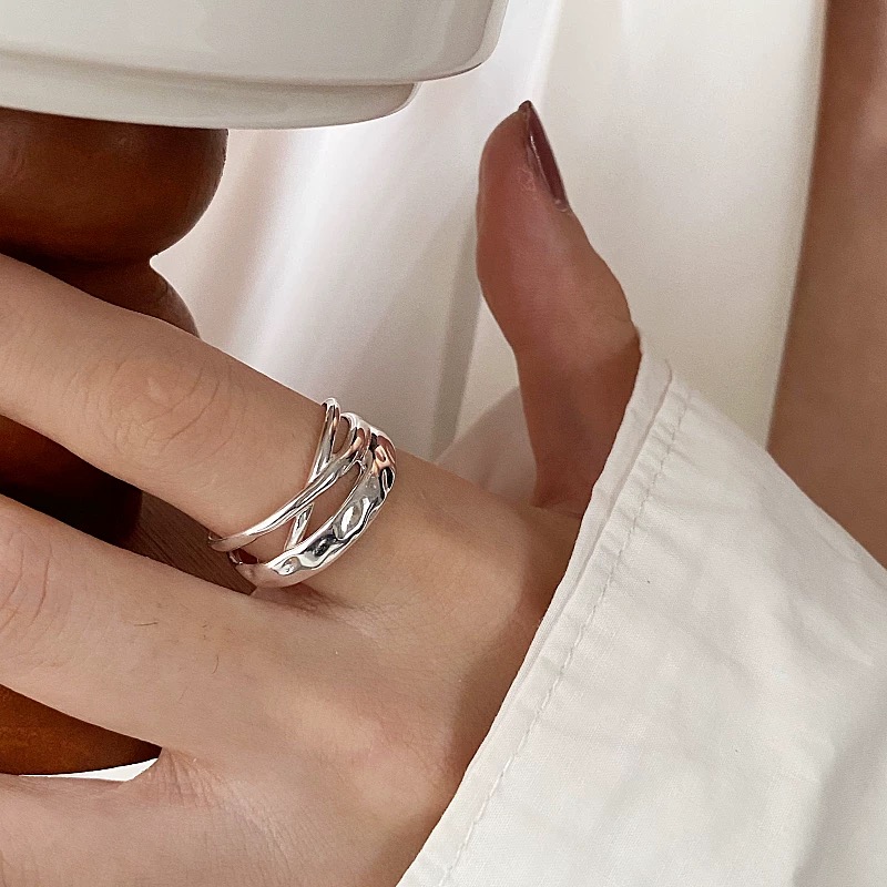 Cincin perak Sterling 925 untu - Men'S Minimalist Accessories ulasan dan harga