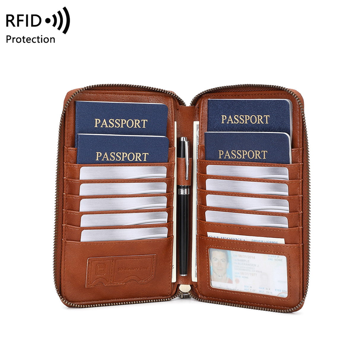 Dompet Paspor Anti RFID Desain - Passport Wallet Rfid ulasan dan harga