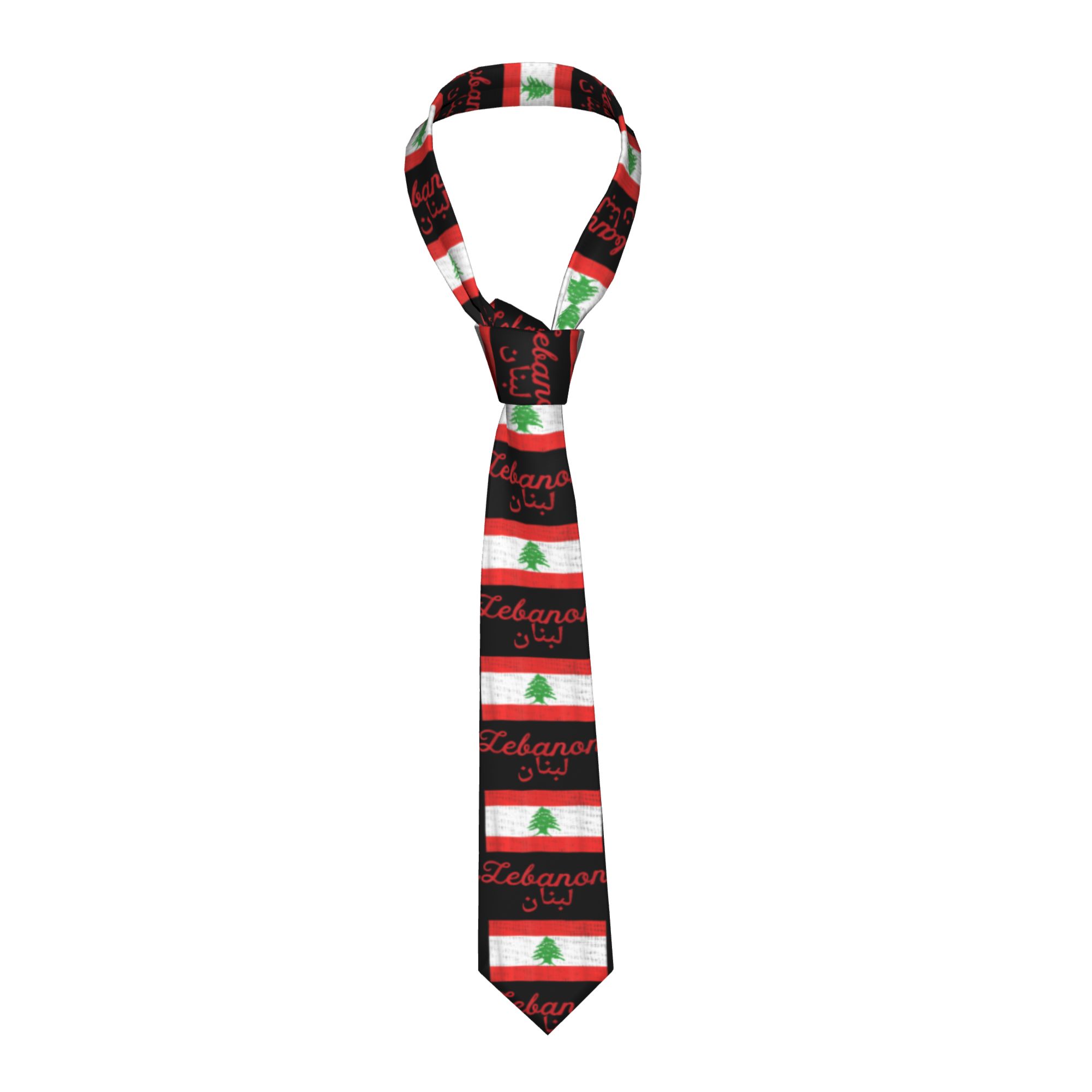 Dasi Bendera Lebanon Dasi Lehe - Men Accessories Lebanon ulasan dan harga