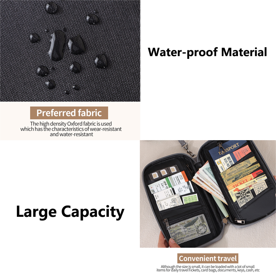 Dompet Passport Anti-RFID, Tem - Passport Wallet Rfid ulasan dan harga