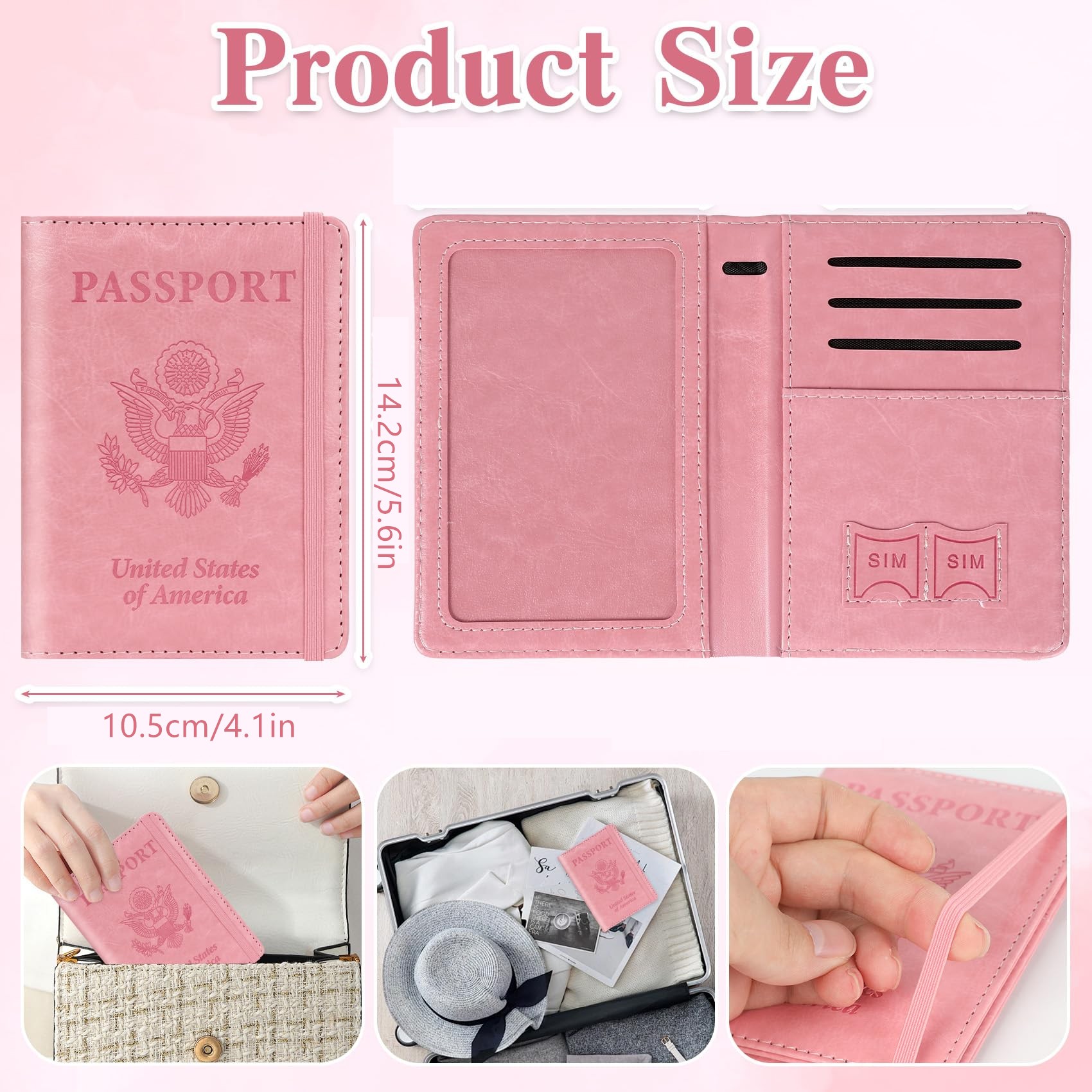 Tempat Paspor untuk Perjalanan - Passport Wallet Rfid ulasan dan harga