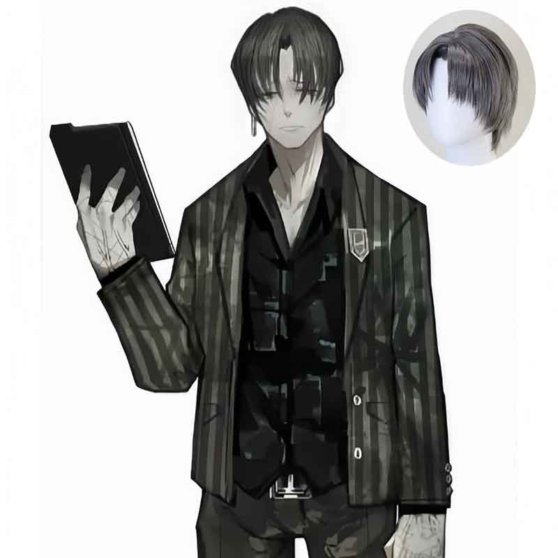 Wig Cosplay Anime Limbus Compa - Men'S Accessories Japan ulasan dan harga