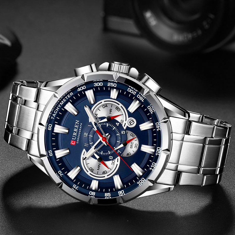 CURREN Jam Tangan Jam Tangan P - Men'S Accessories Luxury Brands ulasan dan harga