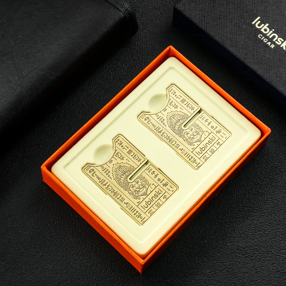 LUBINSKI Pemegang Cerutu Karet - Cigar Cutter Set ulasan dan harga