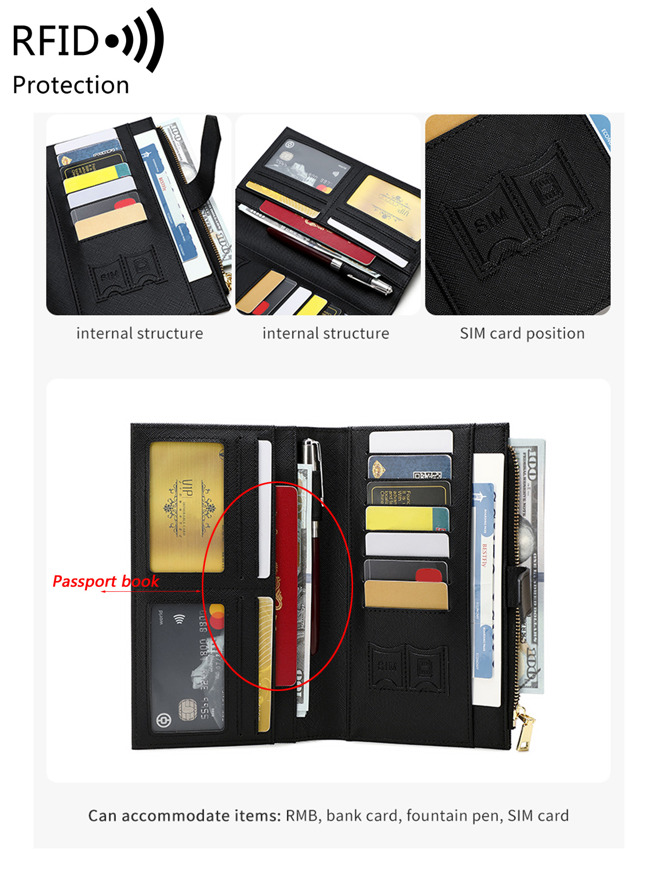 Sampul Paspor Perjalanan RFID  - Passport Wallet Rfid ulasan dan harga