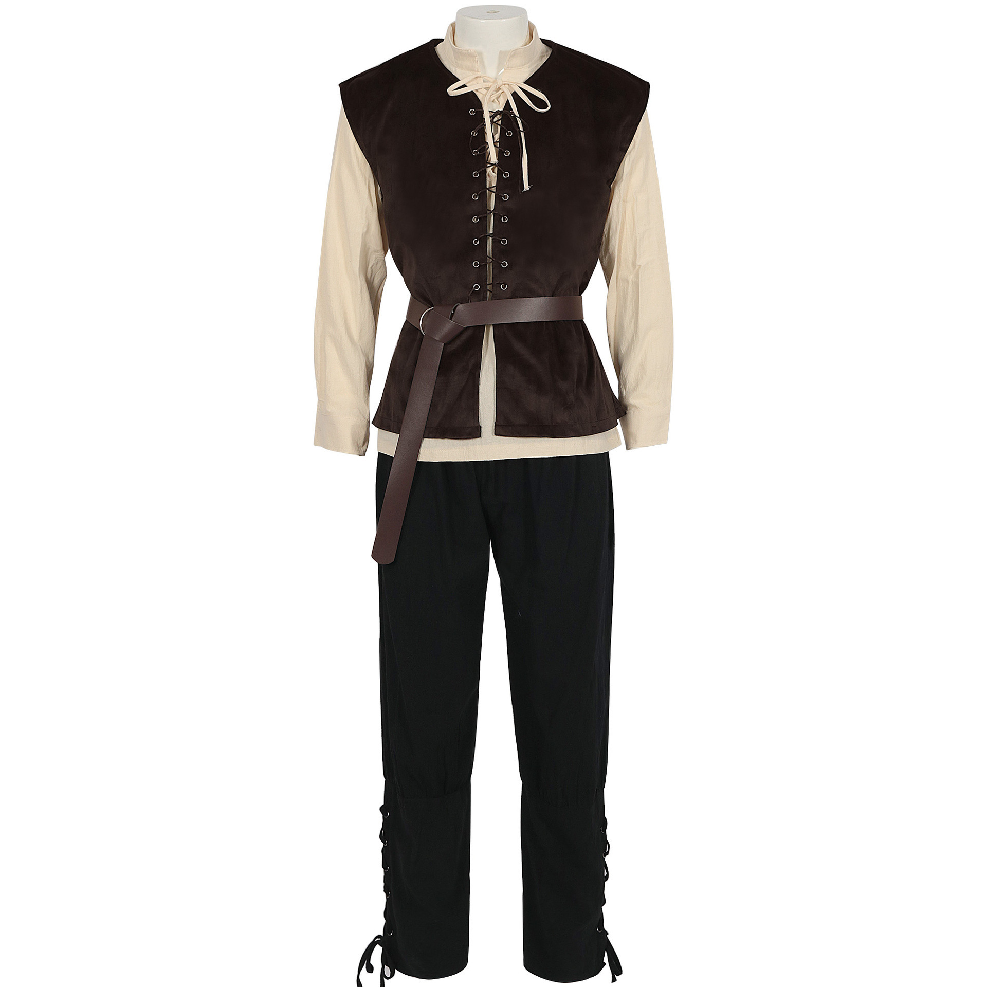 4 Pcs Set Kostum Halloween Pri - Medieval Men'S Accessories ulasan dan harga