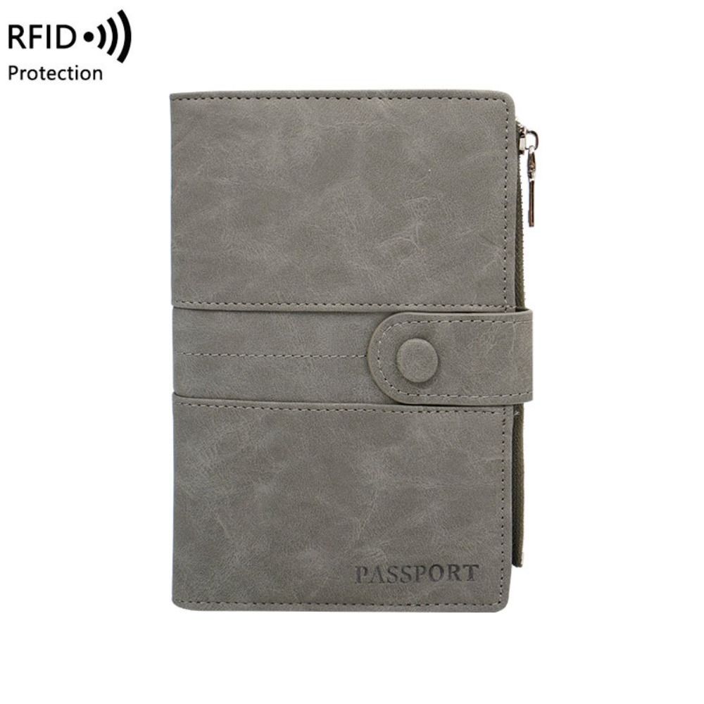 Tas Paspor PU Anti Maling RFID - Passport Wallet Rfid ulasan dan harga
