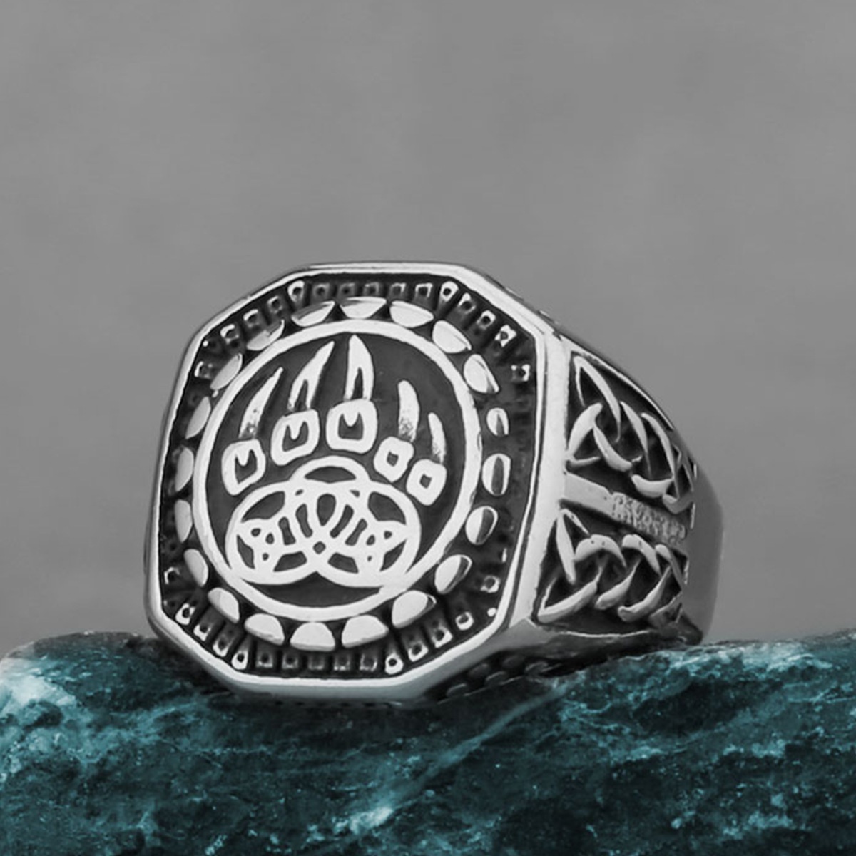 Cincin Baja Titanium Cakar Ser - Men'S Accessories Hand Bands ulasan dan harga