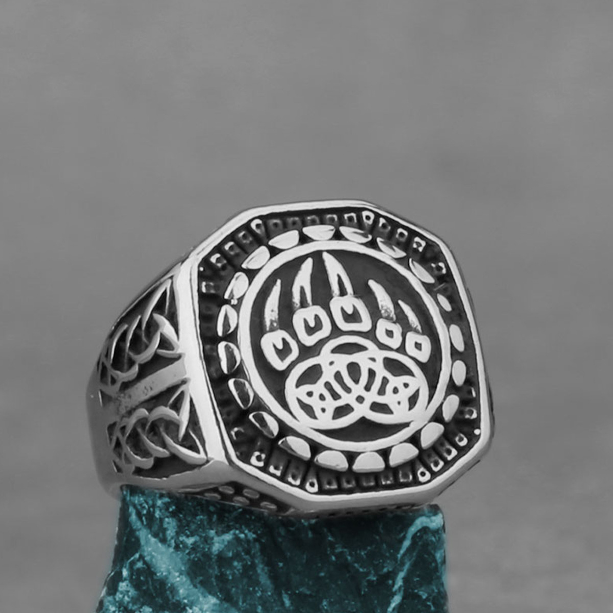 Cincin Baja Titanium Cakar Ser - Men'S Accessories Hand Bands ulasan dan harga