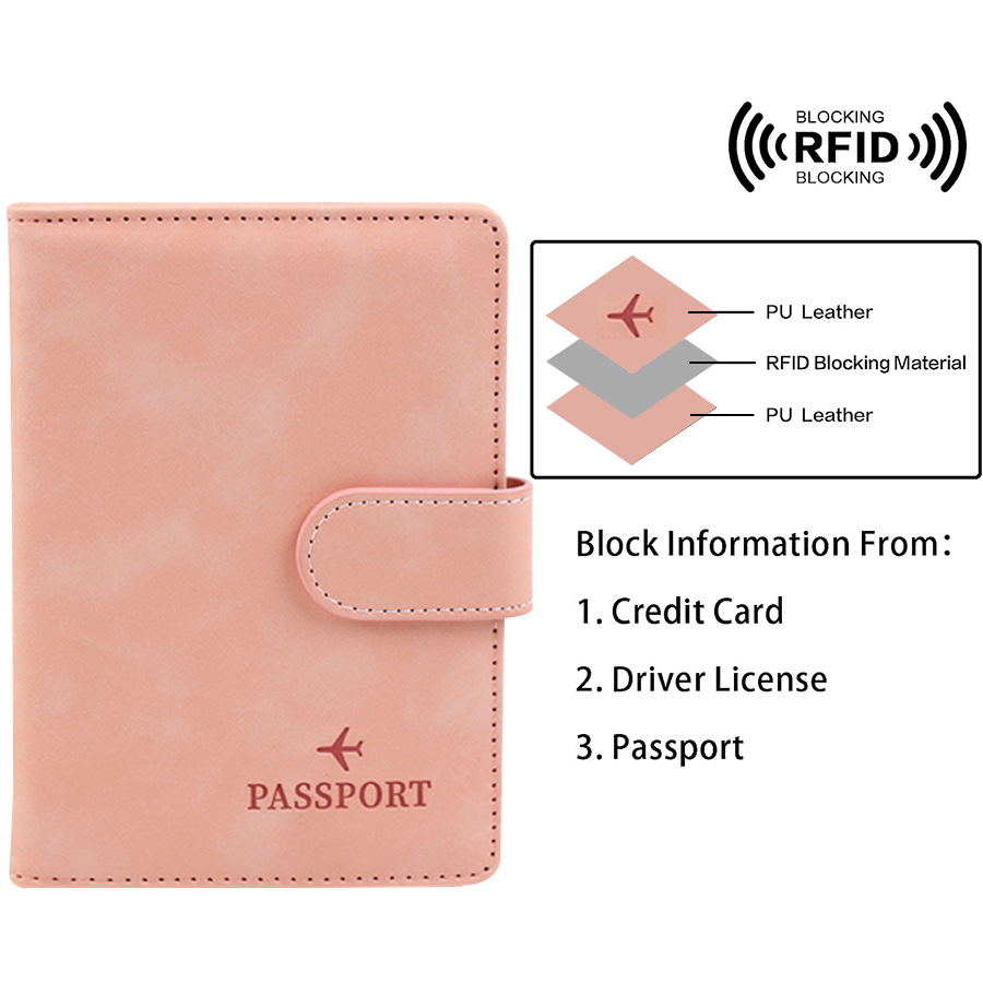 Penutup paspor tombol magnetik - Passport Wallet Rfid ulasan dan harga