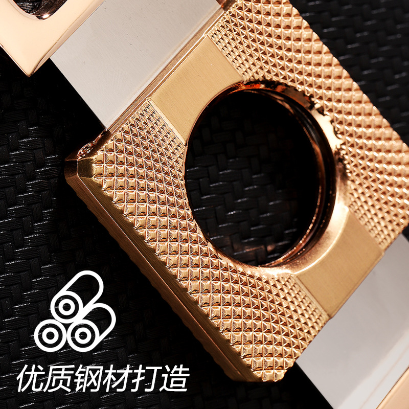 Pisau Pemotong Emas Dua Bilah  - Cigar Cutter Set ulasan dan harga