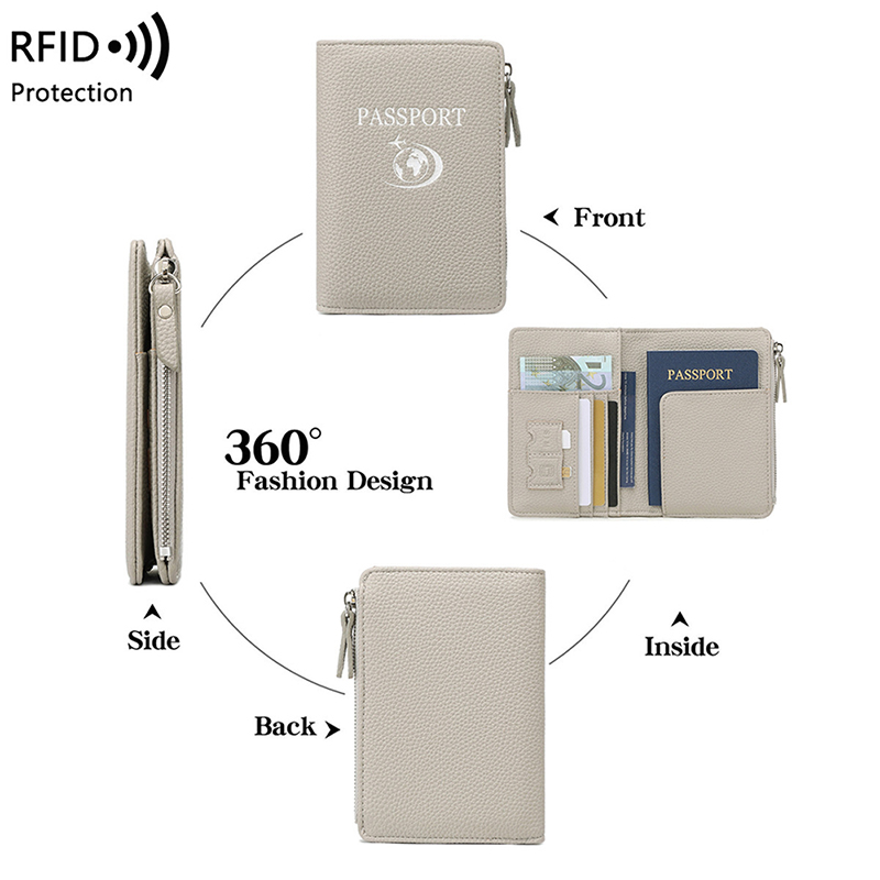 Dompet Paspor Wanita RFID Kuli - Passport Wallet Rfid ulasan dan harga