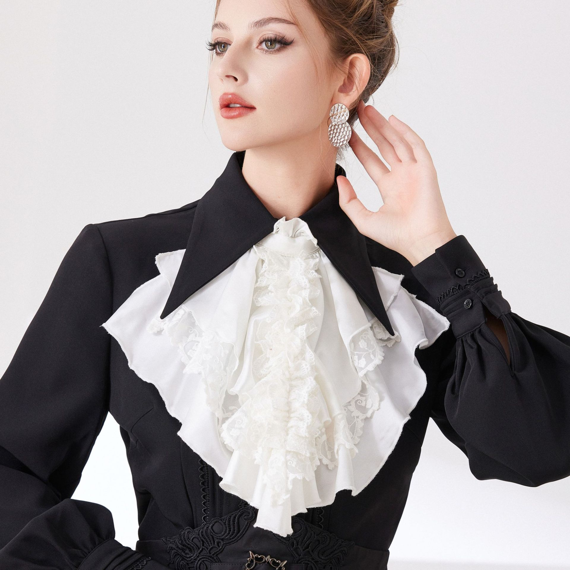 Jabot Victorian untuk Wanita P - Medieval Men'S Accessories ulasan dan harga