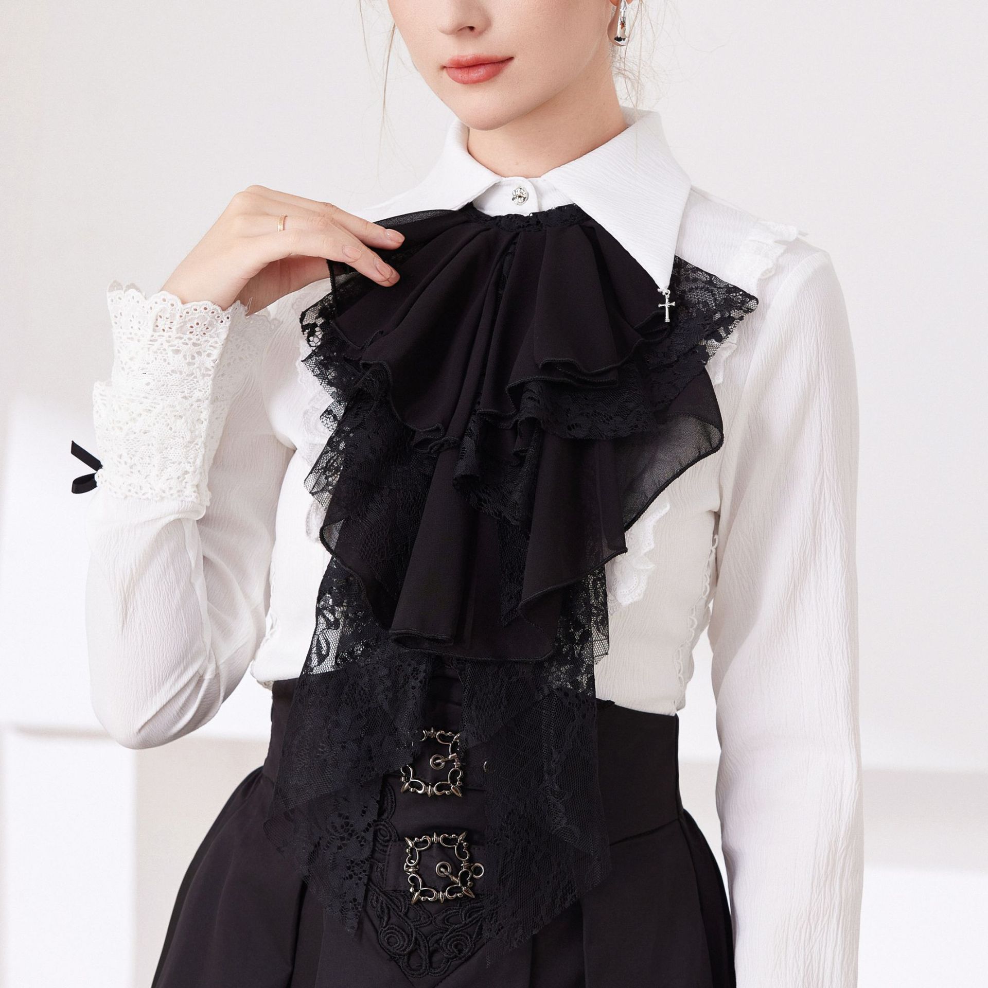 Jabot Victorian untuk Wanita P - Medieval Men'S Accessories ulasan dan harga