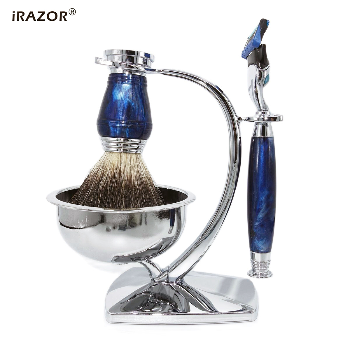 IRAZOR baru Royalblue 5-Layer  - Men Accessories Combo Gift ulasan dan harga