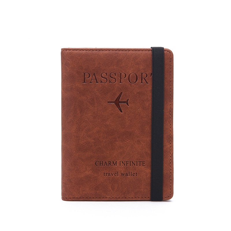 Penutup paspor kulit gelang el - Passport Wallet Rfid ulasan dan harga
