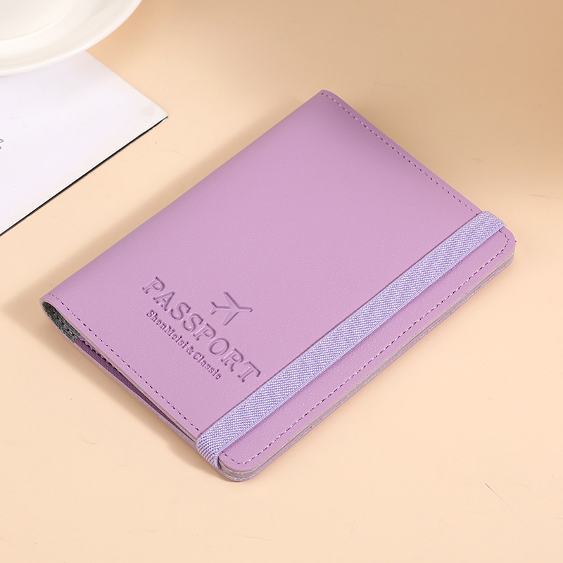 Sampul Paspor Kulit PU, Tempat - Passport Wallet Rfid ulasan dan harga