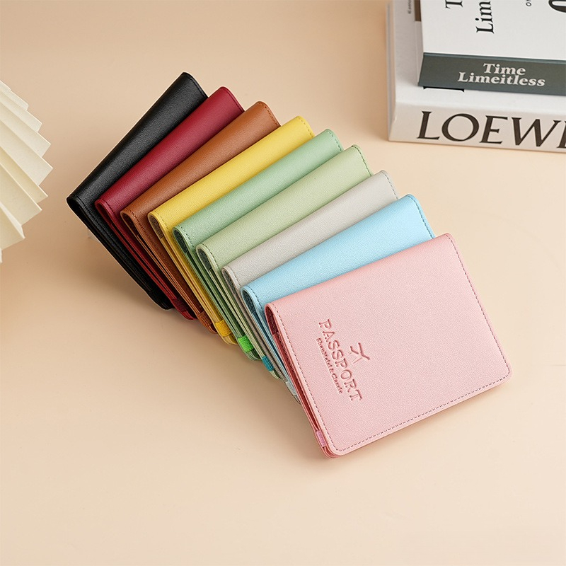 Sampul Paspor Kulit PU, Tempat - Passport Wallet Rfid ulasan dan harga