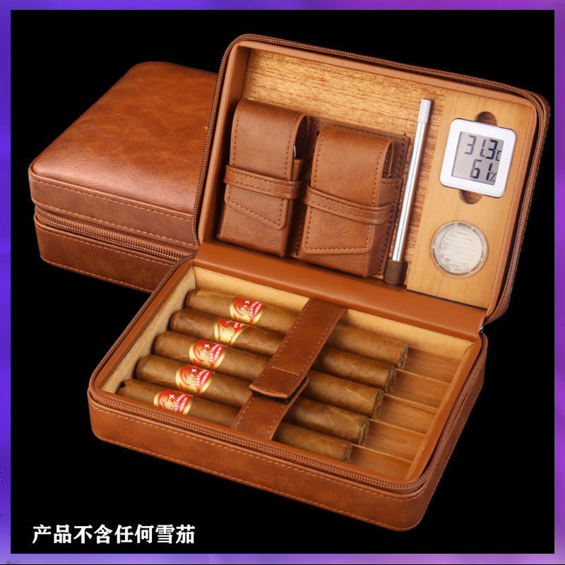 Kotak Cerutu Kotak Pelembab Ce - Cigar Cutter Set ulasan dan harga