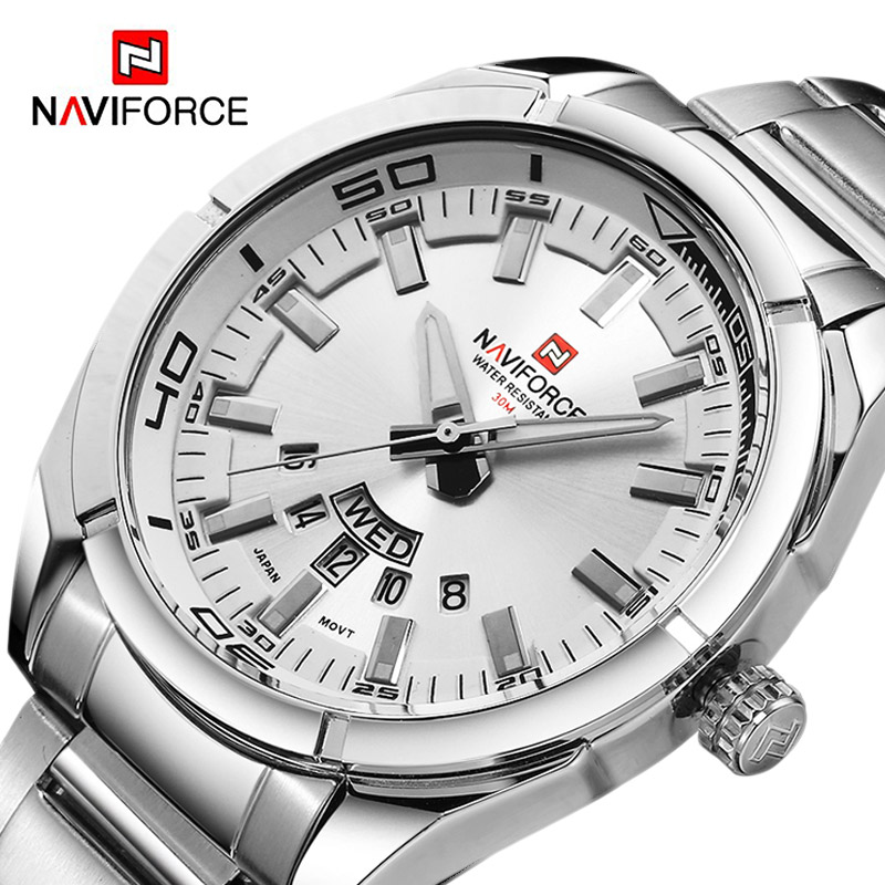 NAVIFORCE Jam Tangan Pria Berm - Men'S Accessories Luxury Brands ulasan dan harga