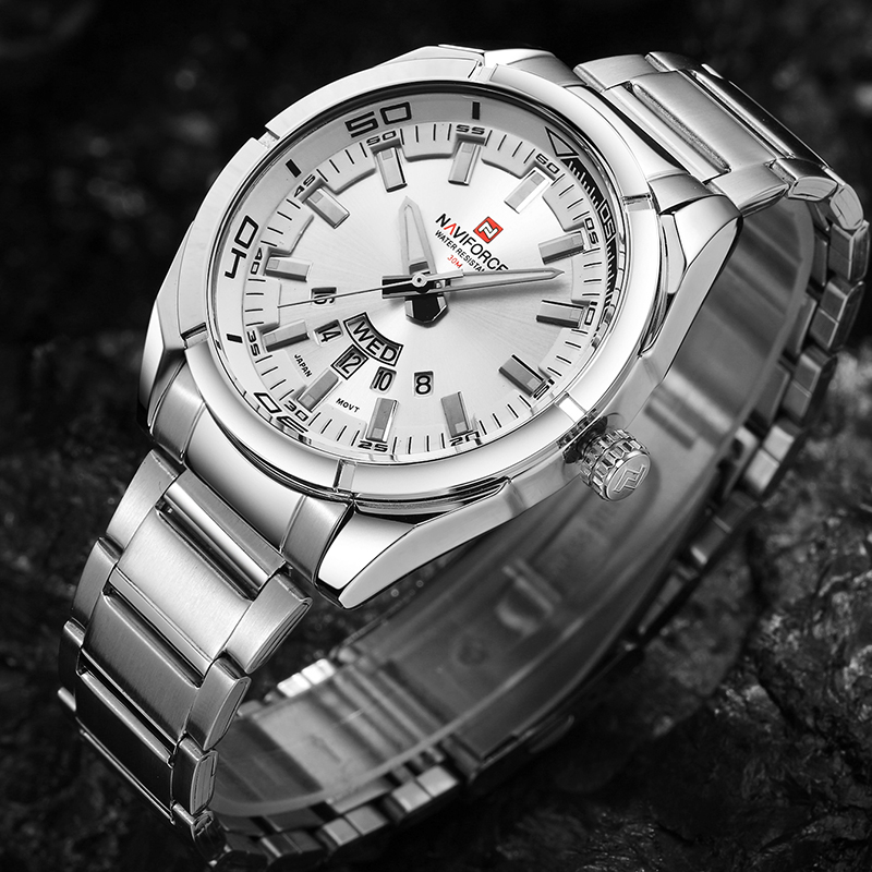NAVIFORCE Jam Tangan Pria Berm - Men'S Accessories Luxury Brands ulasan dan harga
