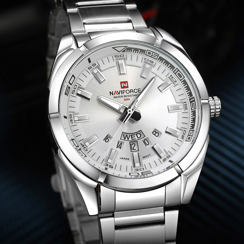 NAVIFORCE Jam Tangan Pria Berm - Men'S Accessories Luxury Brands ulasan dan harga