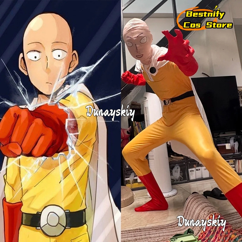 Kostum Jumpsuit Cosplay Saitam - Men'S Accessories Japan ulasan dan harga