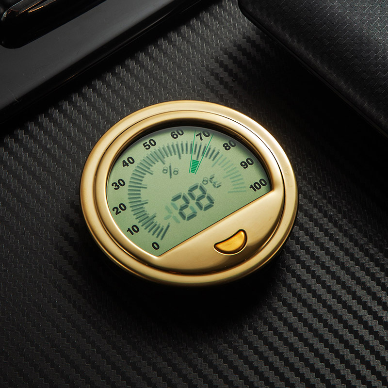 Higrometer cerutu Mini portabe - Cigar Cutter Set ulasan dan harga