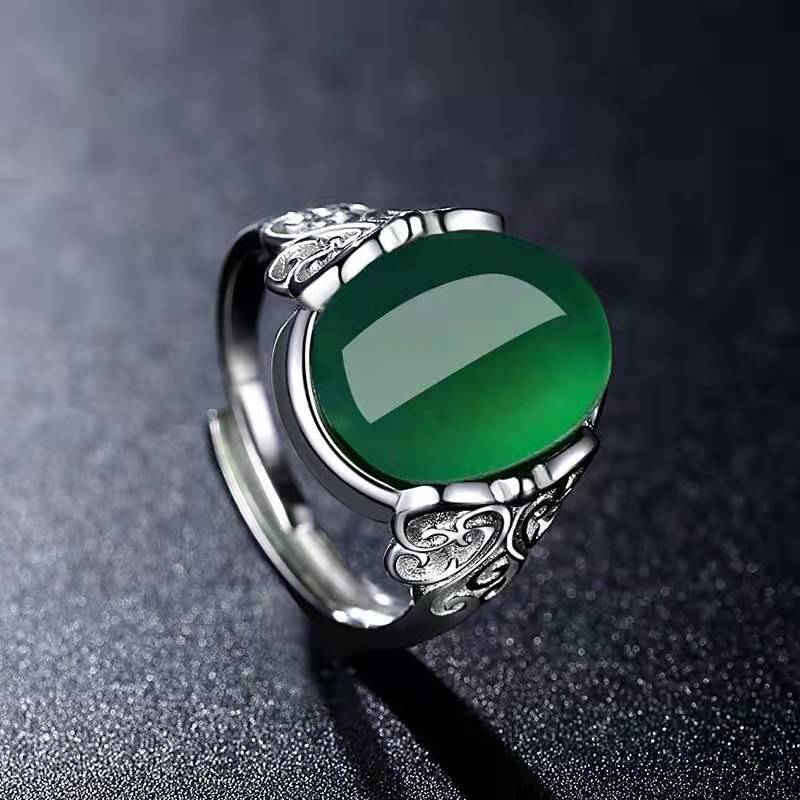 Cincin Ukiran Tangan Kalsedon  - Men'S Accessories Hand Bands ulasan dan harga