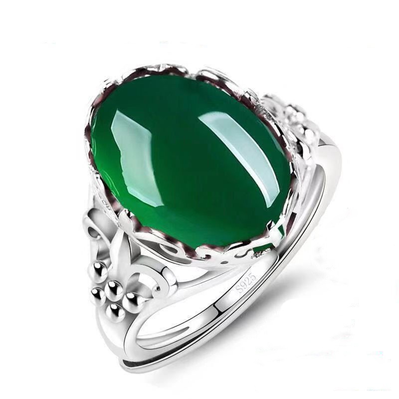 Cincin Ukiran Tangan Kalsedon  - Men'S Accessories Hand Bands ulasan dan harga